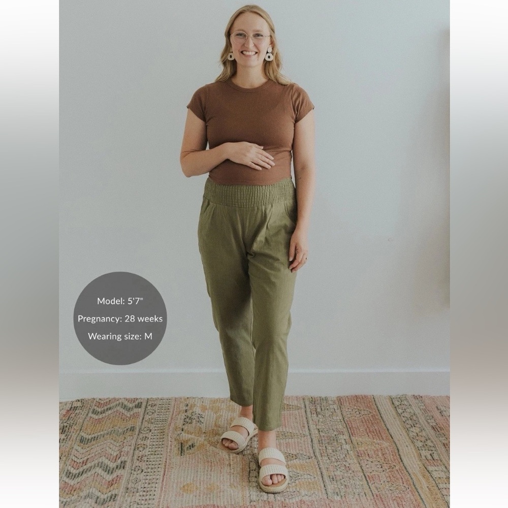 Olive Green Women's Pants